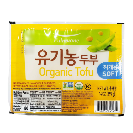 풀무원) 유기농 두부 (찌개용) - 397g