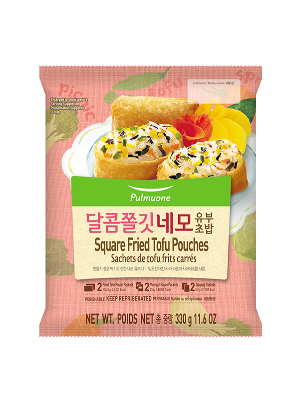 풀무원) 달콤쫄깃 네모 유부초밥 (28pcs) - 300g