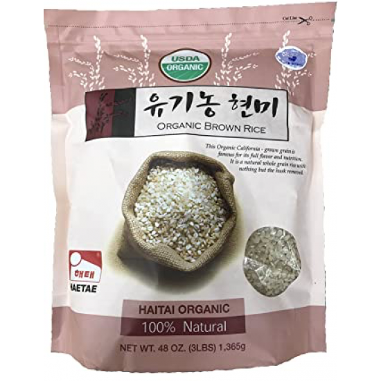 해태) 유기농 현미 - 3LB