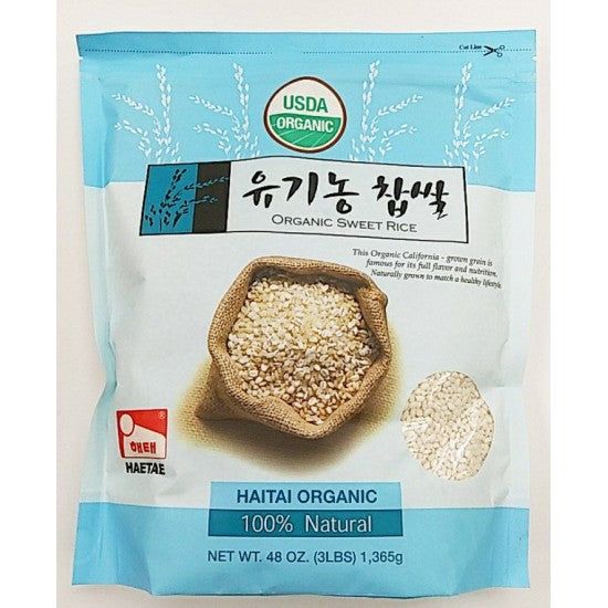 해태) 유기농 찹쌀 - 3LB