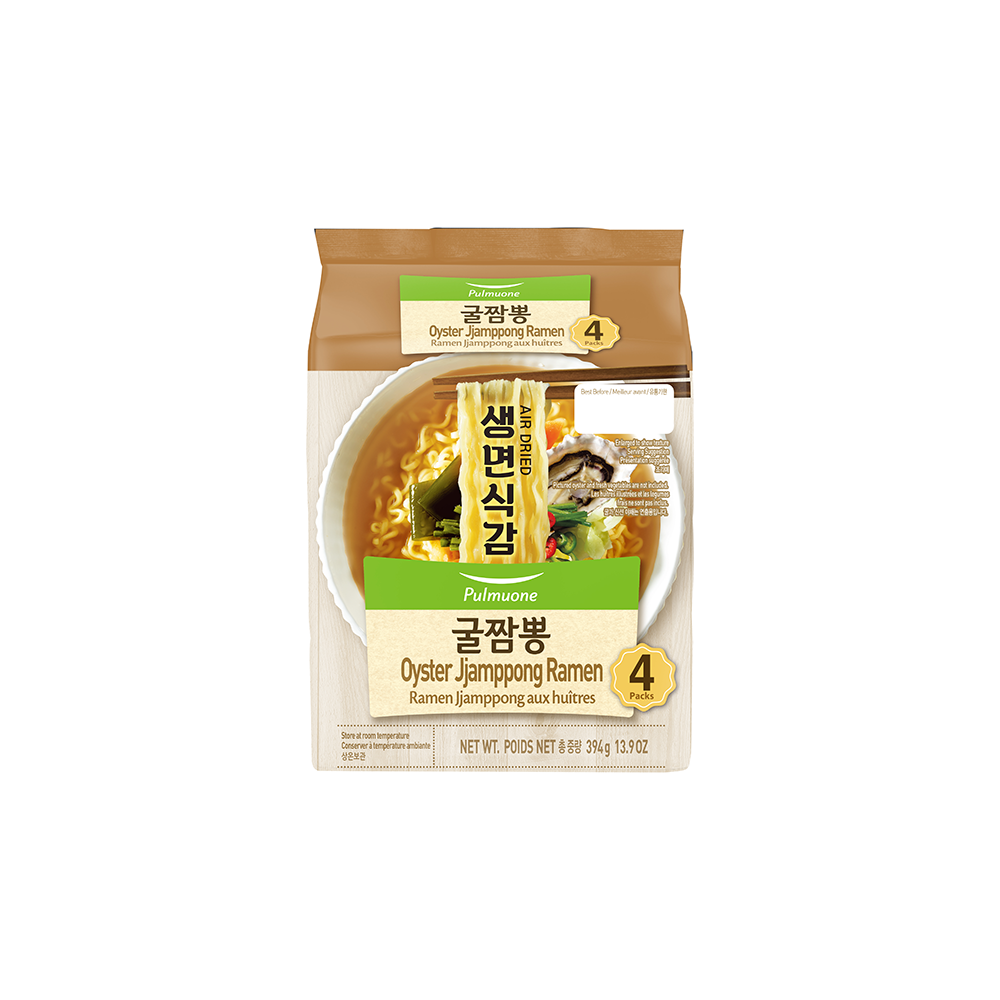 풀무원) 생면식감 굴짬뽕 (라면) - 394g