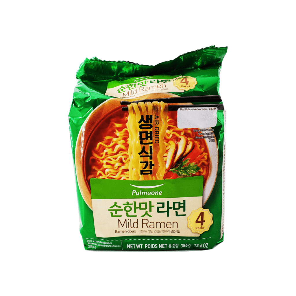 풀무원) 생면식감 순한맛 (라면) - 386g