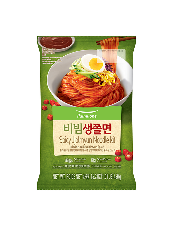 풀무원) 바로조리 비빔 생쫄면 - 460g