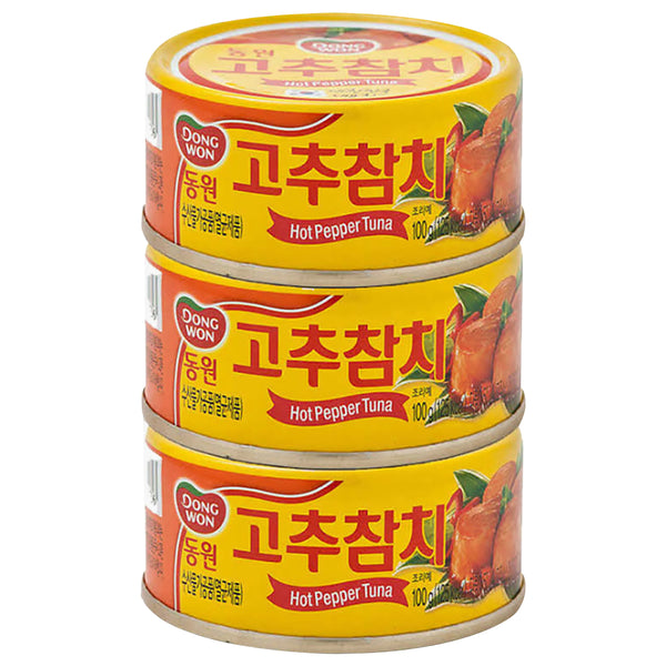 동원) 고추참치캔 (3개 번들) - 3x100g