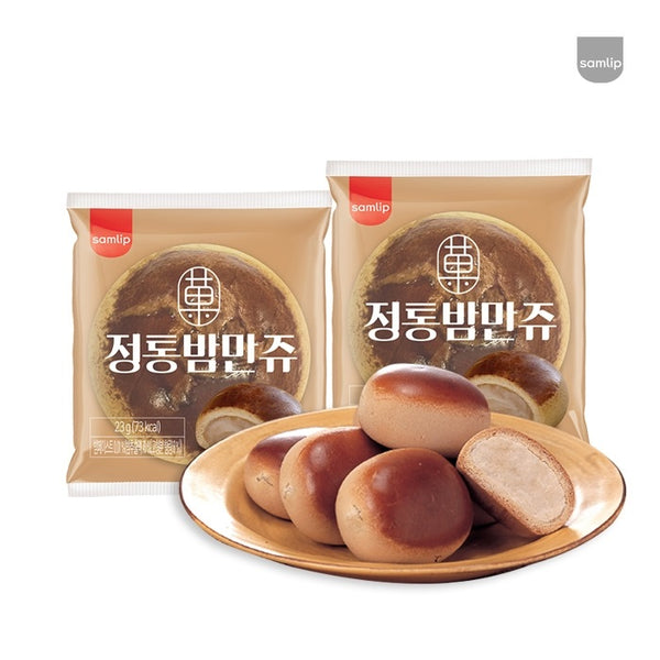 삼립) 정통 밤만주 (낱개) - 25g